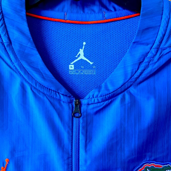 NWT Florida Gators On Field Quarter-Zip Pullover Jacket Jumpman Nike Sz XL - Picture 3 of 6
